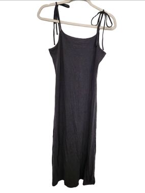 A New Day Open Back Dress Gray XS